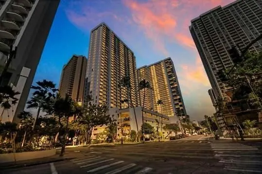 Apartmán Deluxe Studio Condos Near Waikiki Beach - Free Parking & Outdoor Pool Honolulu