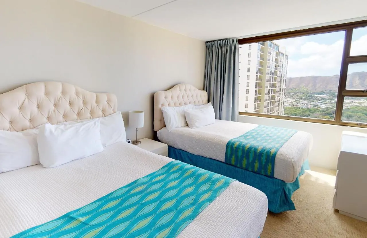 Apartmán Deluxe Studio Condos Near Waikiki Beach - Free Parking & Outdoor Pool Honolulu