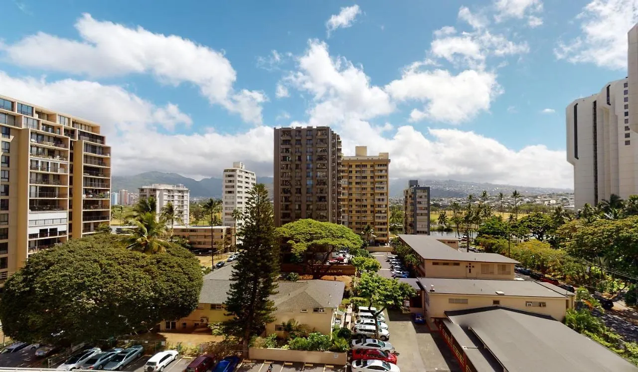 Apartmán Deluxe Studio Condos Near Waikiki Beach - Free Parking & Outdoor Pool Honolulu