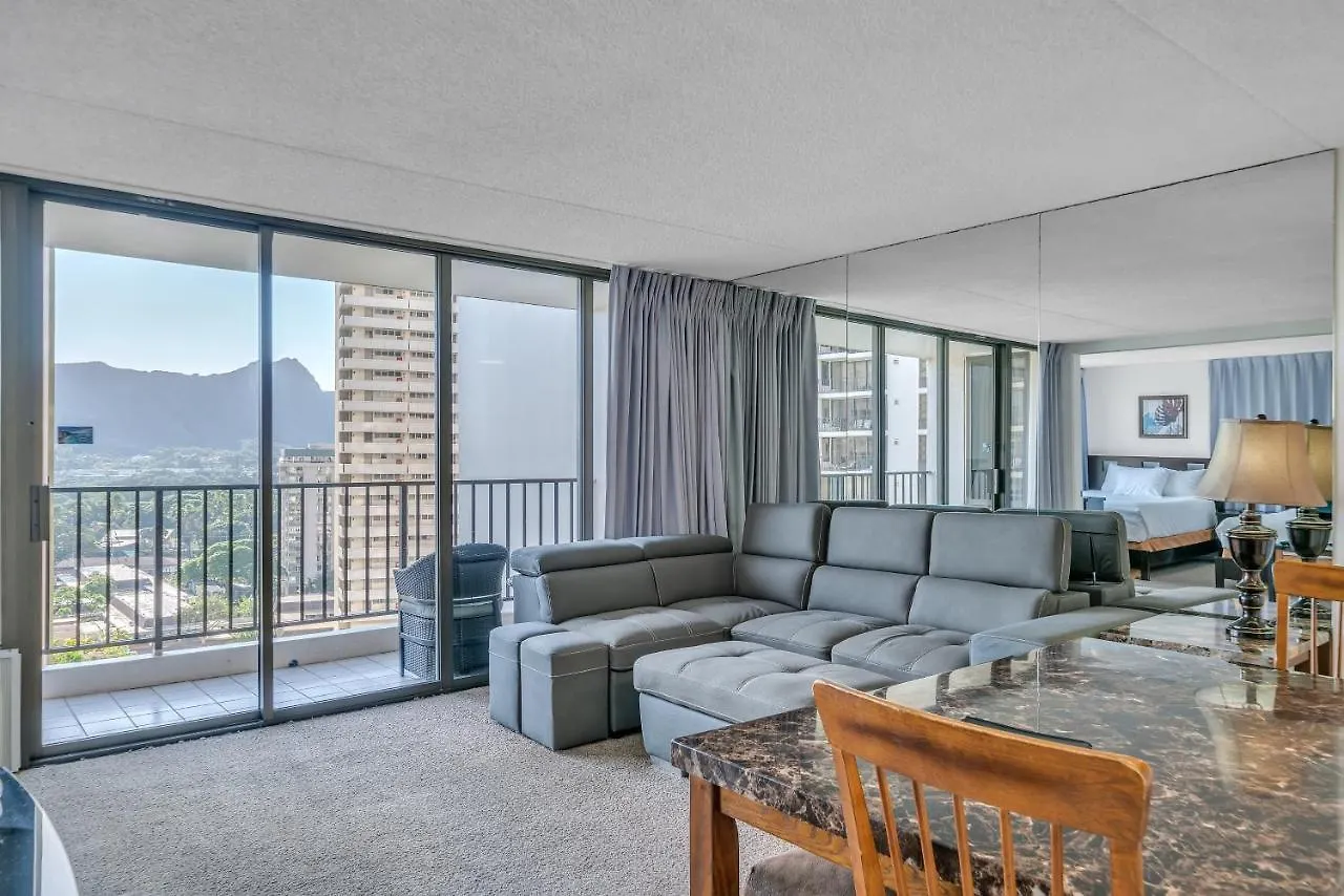 Apartmán Deluxe Studio Condos Near Waikiki Beach - Free Parking & Outdoor Pool Honolulu