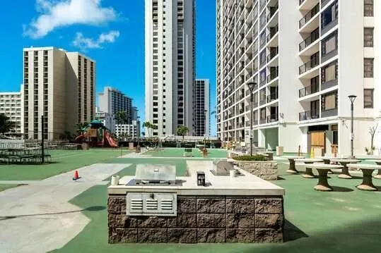 Apartmán Deluxe Studio Condos Near Waikiki Beach - Free Parking & Outdoor Pool Honolulu USA