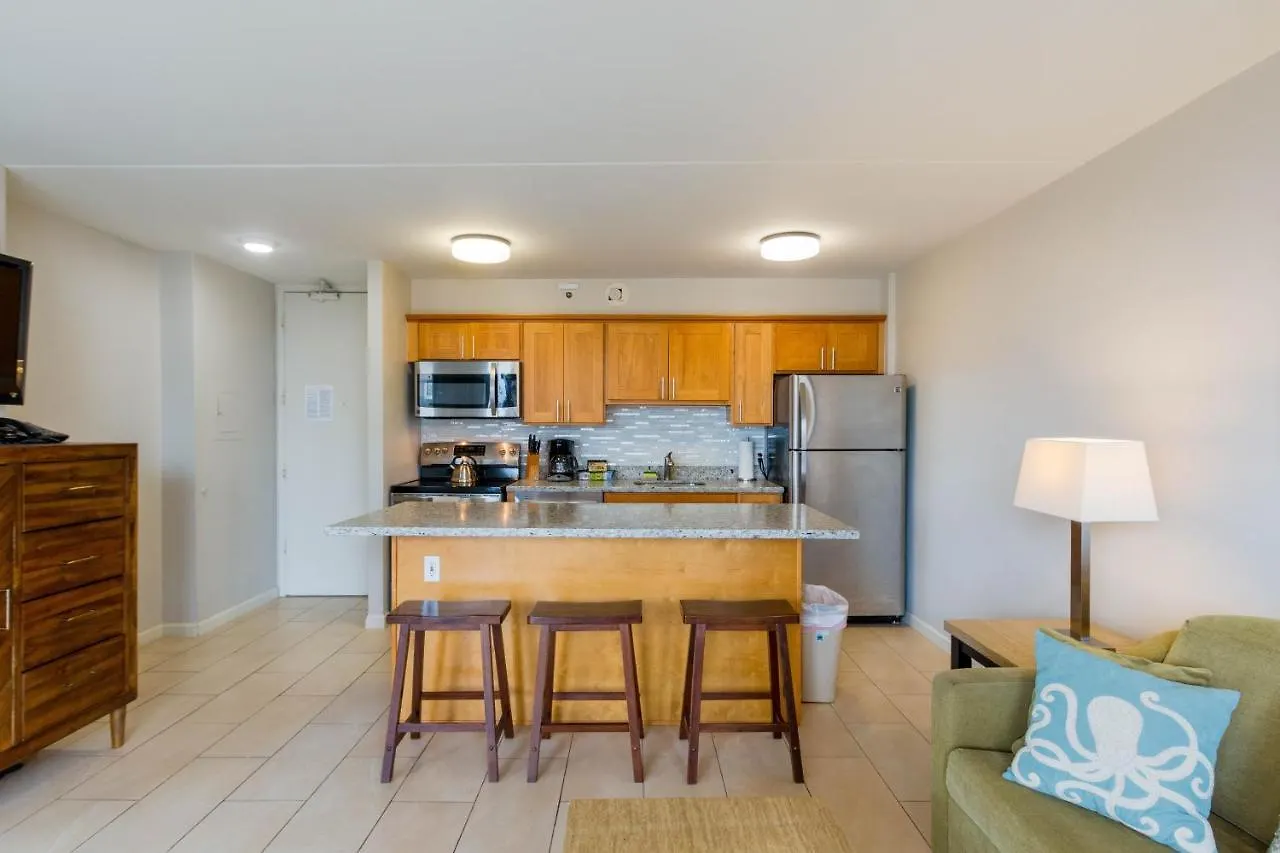 Apartmán Deluxe Studio Condos Near Waikiki Beach - Free Parking & Outdoor Pool Honolulu